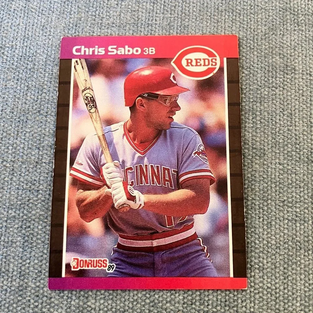 1989 Donruss Cincinnati Reds Baseball Card Trading Card